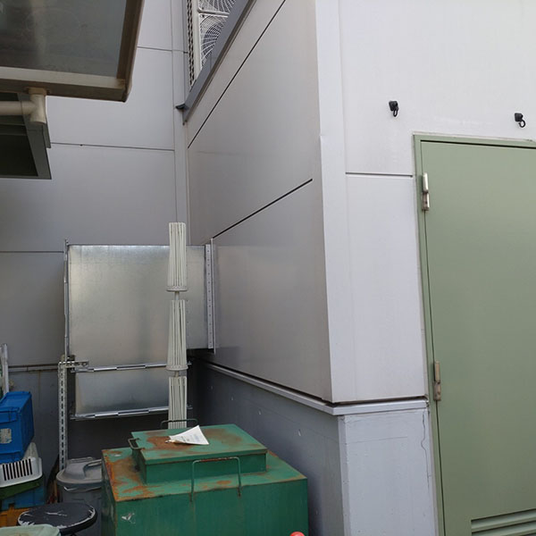 コンプレッサーの室内冷却事例2