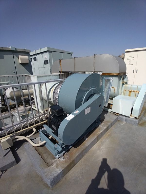 コンプレッサーのパッケージ内冷却事例3